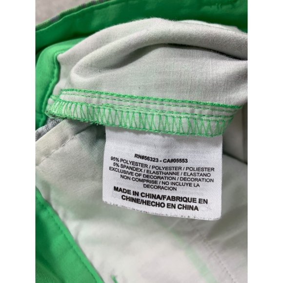 Nike Tour Performance Plaid‎ Dri Fit Golf Shorts (Men's 38) Green - Picture 5 of 11